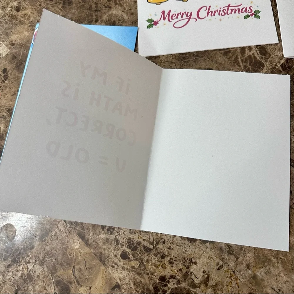 Handmade Greeting Cards Set Of 7 NEW